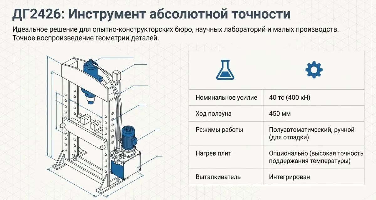 Гидравлический пресс ДГ-2426