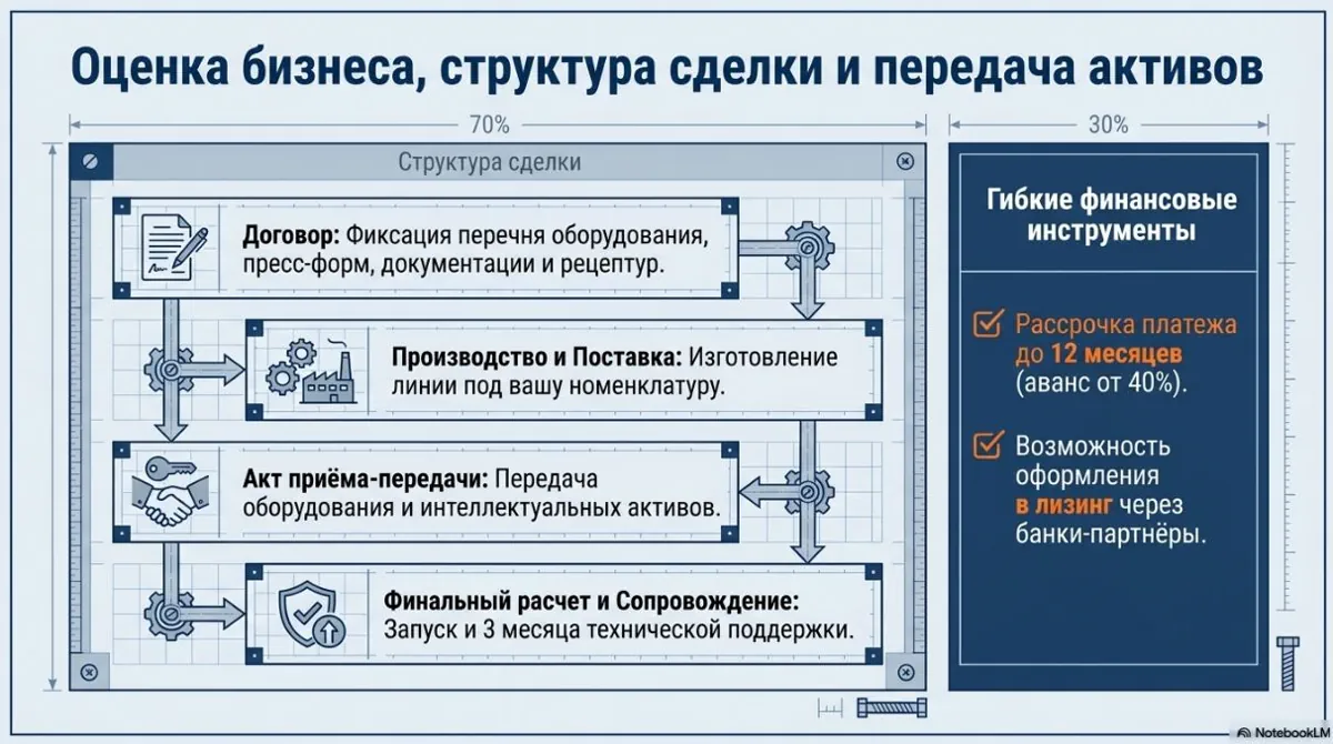 Готовый бизнес на производстве изделий из фторопласта
