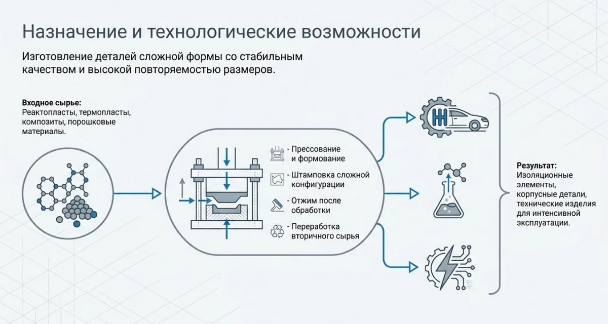 Назначение и возможности прессов ДГ